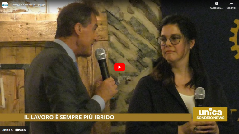 <strong>Conferenza Rotary International, Club di Sondrio,</strong> pubblicato su<strong> TeleUnica</strong>