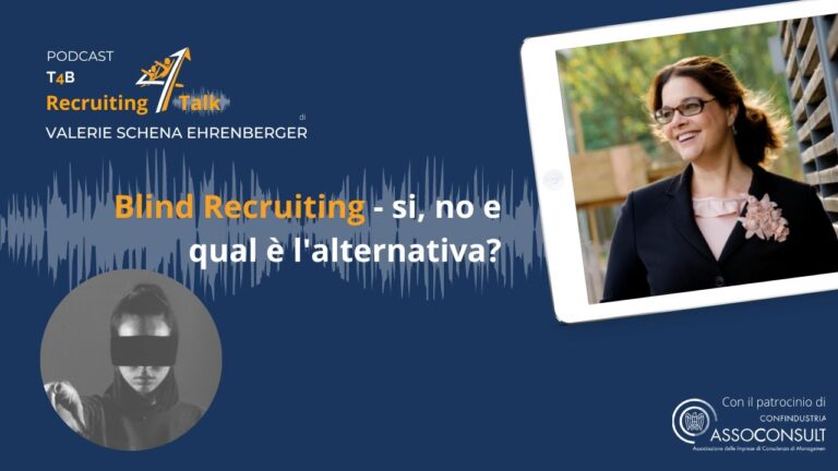 Valerie Schena Ehrenberger – Blind Recruiting – Sì o No?